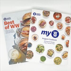 Lot of 2 New Weight Watchers WW Cookbooks Recipe Books